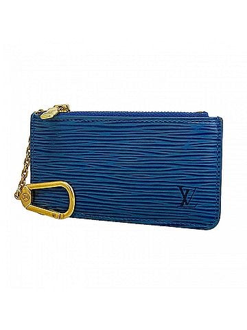 Louis Vuitton Louis Vuitton Epi Leather Pochette Clé M63805 Toledo Blue Women's Wallet/Coin Case (view 1)