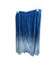 Lularoe 92% Polyester 8% Spandex 100% Polyester Floral Ombre Blue Silver Active Skirt Size 2X - photo 2