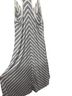 Laila Jayde Stripes Gray White Romper Size S - photo 2