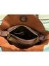 S-Zone Purple Leather Bucket Bag One size - photo 4