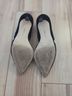 BCBGeneration 100% Leather Black Heels Size 8 1/2 - photo 5