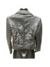 The Leather Factory 100% Leather Solid Black Jacket Size M - photo 2