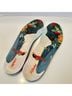 OluKai Graphic White Blue Orange Sneakers Size 11 - photo 7