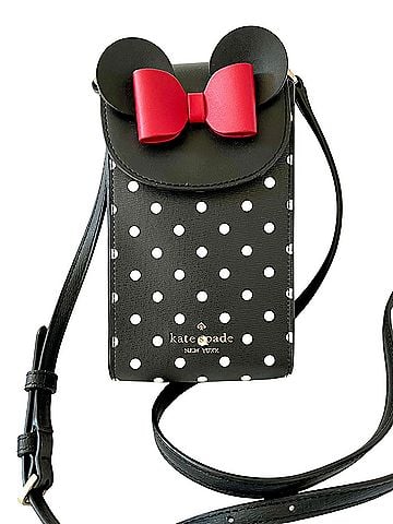 Kate Spade New York Disney X Minnie Mouse Leather Crossbody Bag (view 1)