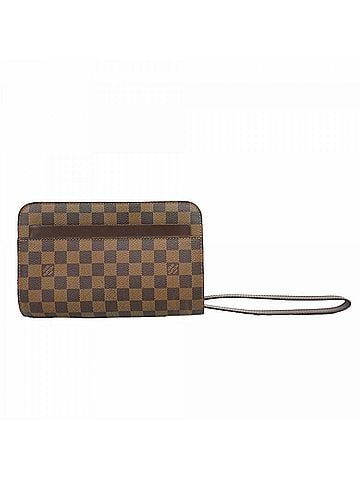 Louis Vuitton Louis Vuitton Damier Saint Clutch Bag N51993 Ebene Men's (view 1)