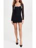 LoveShackFancy Black Cocktail Dress Size XS - photo 6
