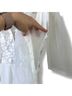 Lulus 100% Polyester 55% Polyester 5% Spandex 100% Nylon 100% Polyester Floral White Jumpsuit Size S - photo 7