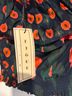 Figue Floral Multi Color Short Sleeve Blouse Size M - photo 5