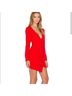 Tiger Mist Solid Red Cocktail Dress Size XS - photo 4