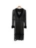 Sue Wong Solid Black Coat Size S - photo 1