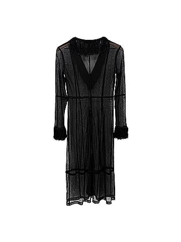 Sue Wong Whimsigoth Textured Duster Coat (view 2)