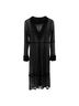 Sue Wong Solid Black Coat Size S - photo 2