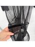 Sue Wong Solid Black Coat Size S - photo 9