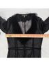 Sue Wong Solid Black Coat Size S - photo 7