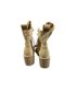 Maje 100% Leather Solid Tan Multi Color Boots Size 7 1/2 - photo 2