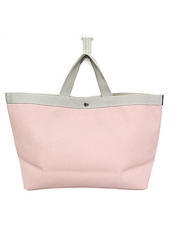 Herve Chapelier Hervé Chapelier GP Women's Canvas,Coated Canvas Tote Bag Silver,Pink (view 1)