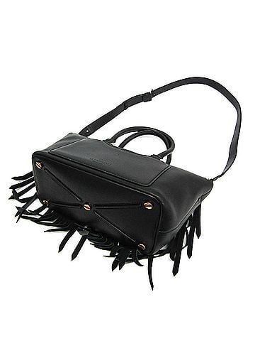 Valentino Garavani Valentino Garavani Demiloon PW2B0A47XFT Women's Leather Handbag,Shoulder Bag Black (view 2)