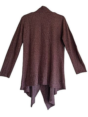 Barefoot Dreams Open-Front Draped Cardigan Cardigan (view 2)