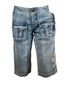 Ecko Red 100% Cotton Solid Blue Denim Shorts Size 31 waist - photo 1
