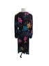 Kobi Halperin 100% Polyester Floral Black Casual Dress Size L - photo 2