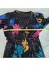 Kobi Halperin 100% Polyester Floral Black Casual Dress Size L - photo 6