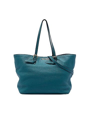 Miu Miu Large Vitello Daino Convertible Shopper Tote (view 1)