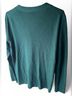 Talbots 100% Merino Solid Green Wool Cardigan Size L - photo 6
