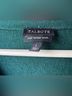 Talbots 100% Merino Solid Green Wool Cardigan Size L - photo 7