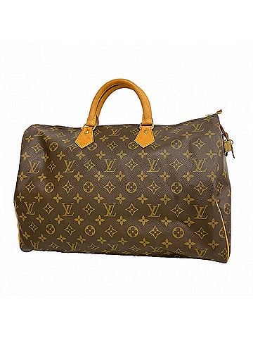 Louis Vuitton Louis Vuitton Monogram Speedy 40 Handbag M41106 Brown Women's (view 1)