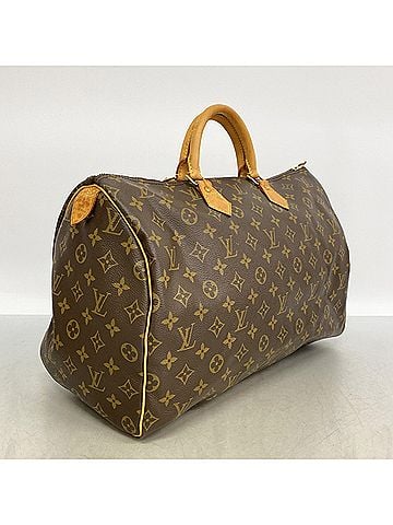 Louis Vuitton Louis Vuitton Monogram Speedy 40 Handbag M41106 Brown Women's (view 2)