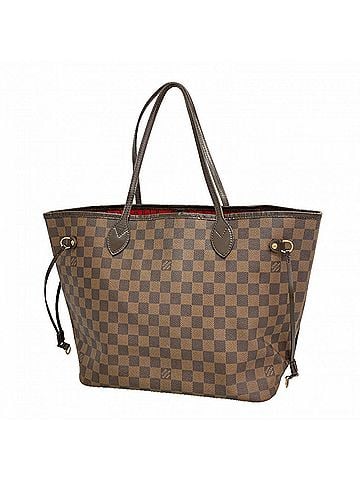 Louis Vuitton Louis Vuitton Damier Neverfull MM Tote Bag N51105 Ebene (Women's) (view 1)