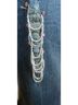 Rocawear Solid Blue Jeans Size 9 - photo 5