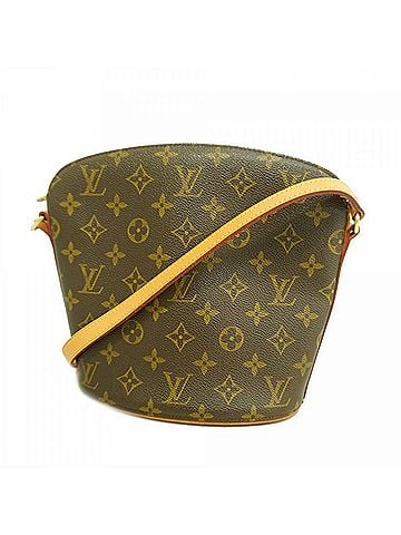 Louis Vuitton Louis Vuitton Monogram Druot Shoulder Bag M51290 Brown Women's (view 1)
