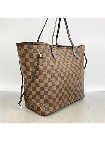 Louis Vuitton Louis Vuitton Damier Neverfull MM Tote Bag N51105 Ebene (Women's) (view 2)