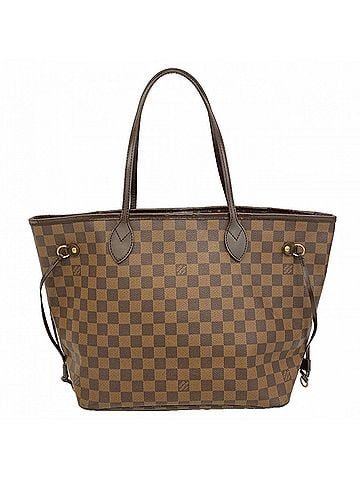 Louis Vuitton Louis Vuitton Damier Neverfull MM Tote Bag N51105 Ebene (Women's) (view 1)