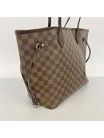 Louis Vuitton Louis Vuitton Damier Neverfull MM Tote Bag N51105 Ebene (Women's) (view 2)