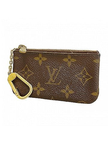 Louis Vuitton Louis Vuitton Monogram Pochette Clé M62650 Brown Wallet/Coin Case for Men and Women (view 1)