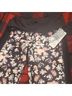 Splendid Floral Black White Active Pants Size XS - photo 4