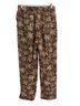 Faherty Floral Brown White Casual Pants Size S - photo 2