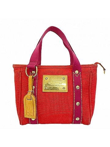 Louis Vuitton Louis Vuitton Antigua Cabas PM handbag, M40037, Rouge, for women. (view 1)