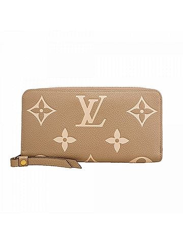Louis Vuitton Louis Vuitton Monogram Empreinte Bicolor Zippy Wallet M69794 Tourtrell Cream Ladies' Long (view 1)