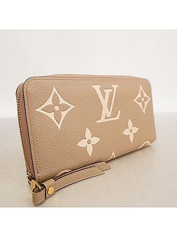Louis Vuitton Louis Vuitton Monogram Empreinte Bicolor Zippy Wallet M69794 Tourtrell Cream Ladies' Long (view 2)