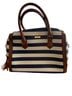 Aldo Stripes Multi Color Leather Satchel One size - photo 1