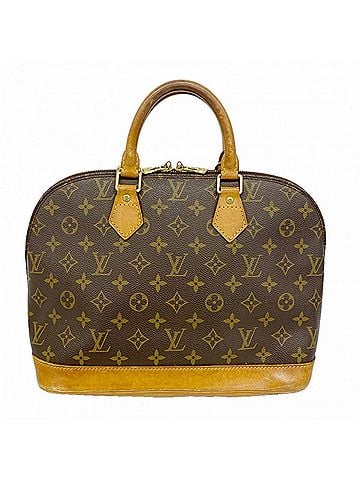 Louis Vuitton Louis Vuitton Alma Monogram Handbag M51130 Brown Women's (view 1)