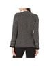 Nic + Zoe Houndstooth Black White Jacket Size XL - photo 3