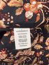 Sundance Checkered-gingham Floral Black White Trenchcoat Size XL - photo 9