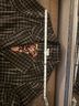 Sundance Checkered-gingham Floral Black White Trenchcoat Size XL - photo 11