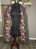 Sundance Checkered-gingham Floral Black White Trenchcoat Size XL - photo 6