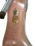 Aquazzura 100% Leather Silver Sandals Size EU 38 - photo 3