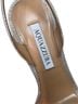 Aquazzura 100% Leather Silver Sandals Size EU 38 - photo 4